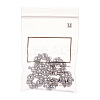Brass Magnetic Clasps with Loops KK-YW0001-17A-A-2