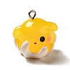 Marine Series Transparent Resin Pendants RESI-E031-02P-01-1