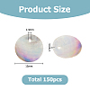 Natural Akoya Shell Disc Charms SHEL-WH0005-05A-2