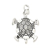 Tibetan Style Alloy Pendants FIND-L022-04AS-1