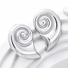 304 Stainless Steel Stud Earrings for Women LS-EJEW-K306-06P-1