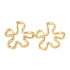 304 Stainless Steel Hollow Pendants STAS-A133-07G-1