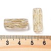 Metal Enlaced Transparent Acrylic Beads X-MACR-M045-10-3