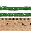 Opaque Glass Beads Strands GLAA-Z018-D22-4