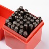 Iron Metal Stamps AJEW-D019-03A-2