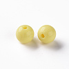 Opaque Acrylic Beads MACR-S370-C10mm-A10-2