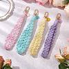 Handmade Woven Cotton Pendant Decorations HJEW-JM02797-2