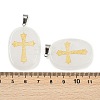 Natural Quartz Crystal Pendants G-S392-01F-3