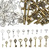30Pcs 10 Styles Tibetan Style Alloy Pendants TIBEP-YW0002-07-2