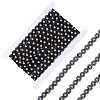 10Yards Metallic Yarn Flower Lace Ribbon OCOR-GF0005-45B-1