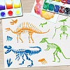 1 Set PET Hollow Out Drawing Painting Stencils DIY-MA0002-46-5