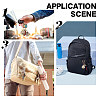 3Pcs 3 Style Retro Braided Cowhide Keychain KEYC-AR0001-30-4