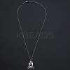 Non-Tarnish 201 Stainless Steel Pendants Necklaces NJEW-S105-JN698-45-1-2