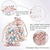 80Pcs 2 Styles Heart Printed Organza Bags OP-BBC0001-04C-6