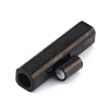 Ion Plating(IP) 304 Stainless Steel Magnetic Clasps with Glue-in Ends STAS-F276-05EB-3