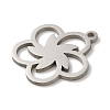 Non-Tarnish 201 Stainless Steel Pendants LS-STAS-E206-05P-05-2