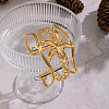 Vintage Starfish 304 Stainless Steel Cuff Bangles JJ9512-3