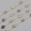 Handmade Natural Labradorite Beaded Chains CHC-I031-11F-4