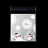 Christmas Theme Plastic Bakeware Bag OPP-Q004-04D-2