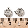 304 Stainless Steel Charms STAS-D145-01P-3