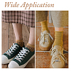 12Pcs Alloy Glass Rhinestone Shoelace Buckle FIND-HS0002-48B-6