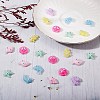 22Pcs 6 Style Oceanic Animal Resin Cabochons CRES-SZ0001-23-6