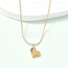 304 Stainless Steel Pendant Necklaces for Women NJEW-U040-02B-G-1