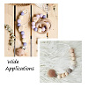 300Pcs 6 Styles Natural Thread Wooden Beads WOOD-TA0001-63-10