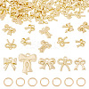 50Pcs Bowknot Alloy Pendants FIND-TA0008-62-1