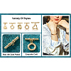  Jewelry 10 Sets 5 Styles Brass Toggle Clasps KK-PJ0001-25-21