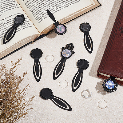 DIY Blank Dome Bookmark Making Kit DIY-NB0007-86-1