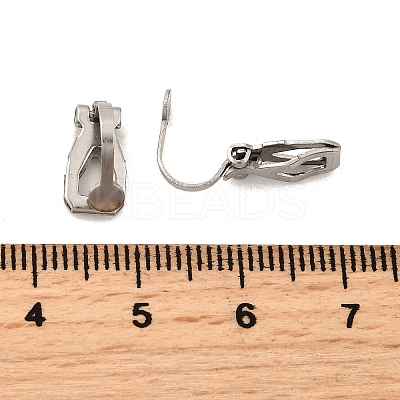304 Stainless Steel Clip-on Earring Findings STAS-H230-30P-1