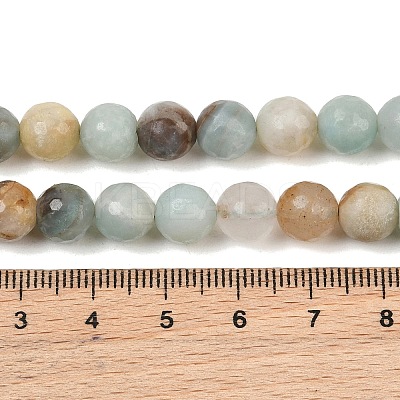 Natural Flower Amazonite Beads G-H1430-1-1
