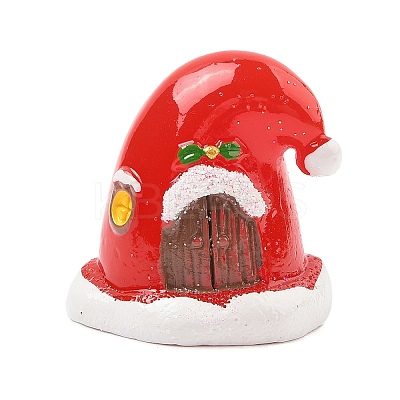 Christmas Resin Sculpture Display Decorations DJEW-K029-02C-1