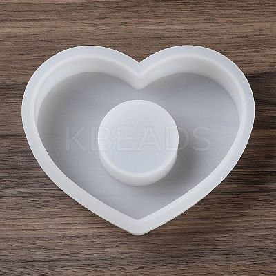 Heart Shaped Tealight Candle Holder Silicone Molds LS-SIL-Z013-02-1