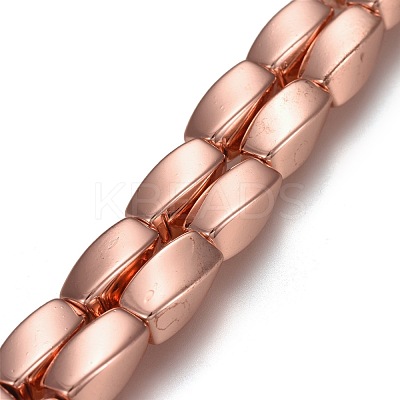 Magnetic Synthetic Hematite Beads Strands G-O191-03-1