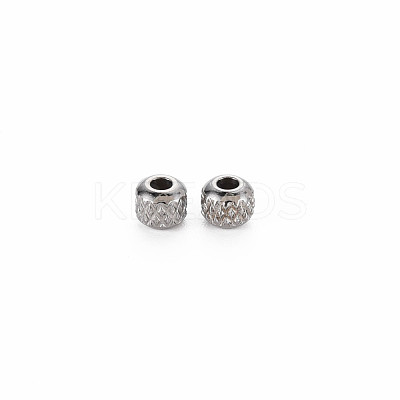 Non-Tarnish 201 Stainless Steel Beads STAS-N088-37A-01P-1
