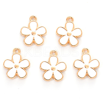 Alloy Enamel Charms ENAM-R059-02C-RS-1