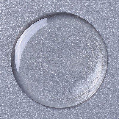 Plastic Clear Cabochons Epoxy Sticker AJEW-J031-01-1