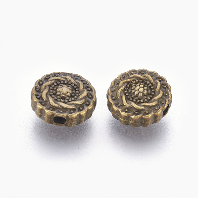 Tibetan Style Alloy Beads LS-TIBEB-R022-AB-LF-1