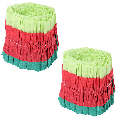 Handmade Garland Crepe Paper Roll DIY-WH20063-016B-1
