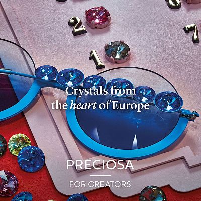 Preciosa® MAXIMA Crystal Round Stones X-PRC-RASS29-00030-235-1