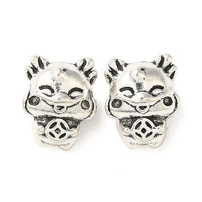 Tibetan Style Alloy European Beads PALLOY-M217-16AS-1