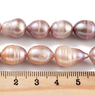 Natural Cultured Freshwater Pearl Beads Strands PEAR-P062-12C-1