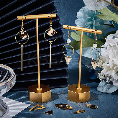 48Pcs 6 Style Brass Pendants KK-BBC0003-26-1
