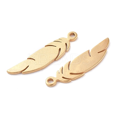 PVD Vacuum Plating 304 Stainless Steel Pendants STAS-S054-17G-1