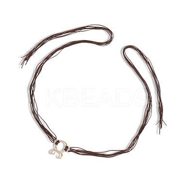 Polyester Chain Belts for Women Ladies Dress AJEW-WH20018-51A-1