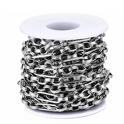 Tarnish Resistant 304 Stainless Steel Figaro Chains CHS-S008-004P-1