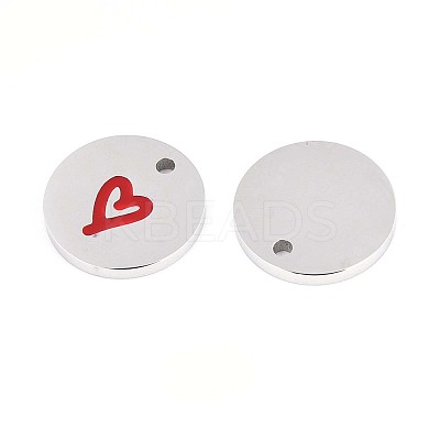 304 Stainless Steel Enamel Charms STAS-T064-69P-01-1