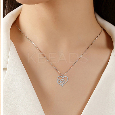 30Pcs 5 Style 201 & 304 Stainless Steel Pendants STAS-HY0001-17-1
